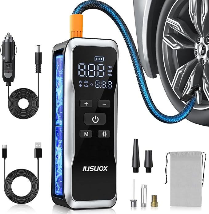 Tire Inflator Portable Air Compressor, Air Pump